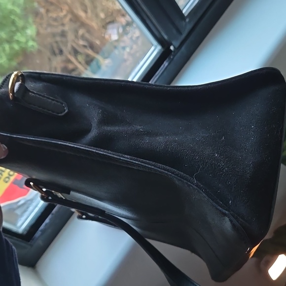 Rachel Zoe Black Tote with Gold Accents - Picture 9 of 17